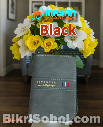 KINGDUSHI CARD HOLDER WALLET (BLACK - k95-95)